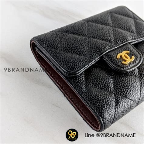 chanel 3 fold wallet|authentic chanel trifold wallet.